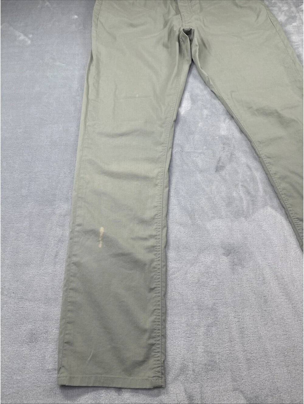 Faherty Reserve Pants Mens 34x32 Green Chino Movement Slim 5-Pocket Stretch